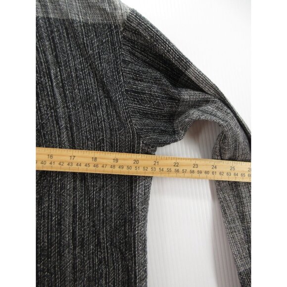Eileen Fisher Sweater XXS XS Open Cardigan Colorblock Lagenlook Shawl - Picture 5 of 10